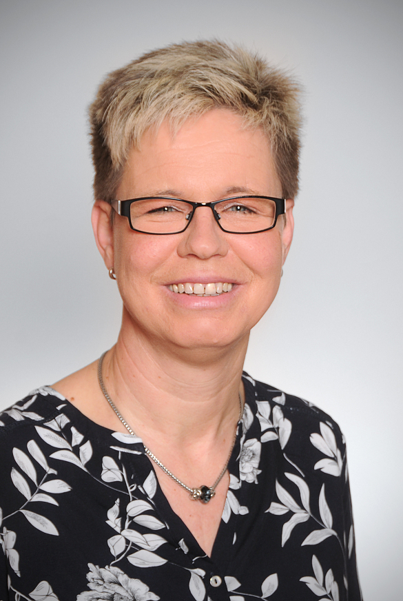 Bild unserer Sekretärin Andrea Lehmkuhl