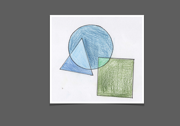 Bild mit geometrischen Formen